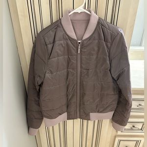 Like new Lululemon reversible bomber jacket s 10